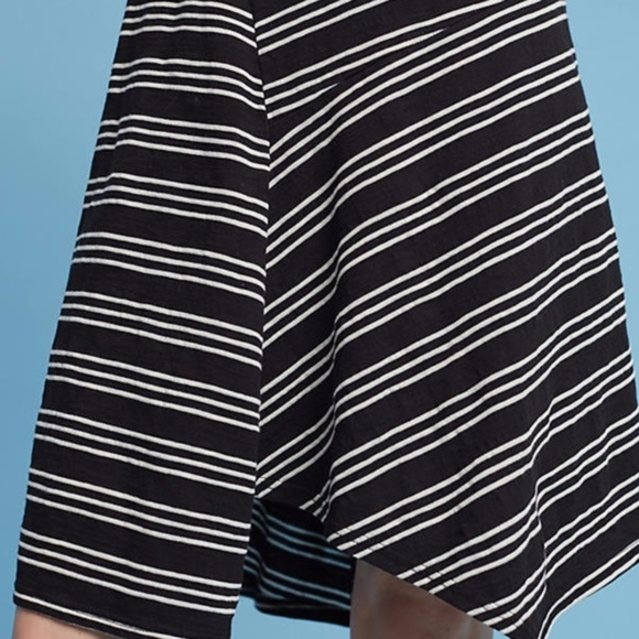 Anthropologie Maeve striped one shoulder dress - Picture 5 of 6